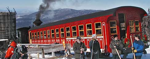 Mount Washington Cog Railway Ski Train