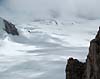 The Chimnies Rocks at Levski Peak overlooking Huron Glacier. Photo: Lyubomir Ivanov