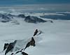 View from the slopes of Levski Peak towards Bowles Ridge & beyond. Photo: Lyubomir Ivanov