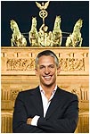 Gary Lineker presents coverage of the 2006 World Cup on the BBC