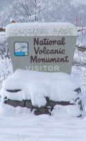 Photo Image Link: Coldwater Ridge Visitor Center Sign - December 2002.