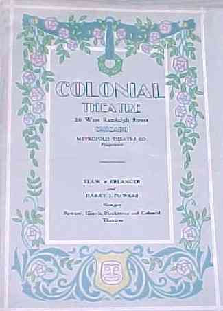Colonial Theater Program