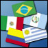 Brasil, Uruguay, Colombia, Guatemala y México