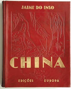 O livro CHINA na edio normal e em encadernao artstica.