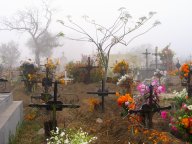 Crosses and tombs