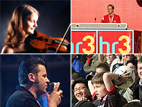hr-Veranstaltungen (Collage) (Bild:  hr-online)