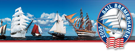 Logo der Sail 2005 mit Groseglern