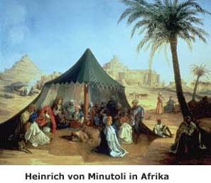 Heinrich von Mintoli in Afrika