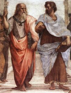 Detail, Raphael's The School of Athens