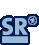 Logo des Saarl 0ndischen Rundfunks (SR)