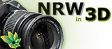 Kamera und Schriftzug "NRW in 3D"; Rechte: WDR/Kampmann [m]