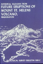 Cover of the USGS 1978 Bulletin about Mount St. Helens