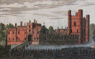 Drawing of Buckden Palace