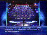 The 49 contestants work on the first question