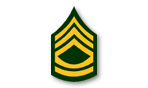 Photo of Sergeant First Class insignia