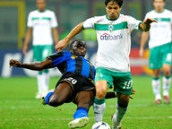Diego im Spiel gegen Inter Mailand  AP 