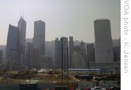 Hong Kong's air pollution increasingly makes it difficult to see the city's famous skyline