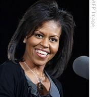 Michelle Obama (27 Oct 2008 file photo)