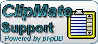 ClipMate Support Forum Forum Index