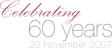 Celebrating 60 Years, 20 november 2007