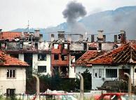 Dobrinja, juli 1992. Rat u BiH je izbio nekoliko mjeseci nakon referenduma.