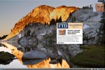 Windows Vista Desktop mit FTD Nachrichtenblick 