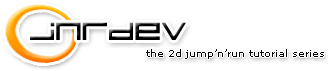 jnrdev - the 2d jump'n'run tutorial series