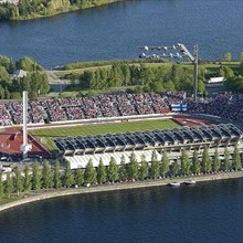 Das Stadion von Tampere