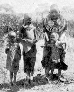 Masai-Kinder.