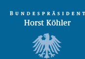 Logo des Bundesprsidenten Horst Khler (zur Startseite)