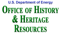 U.S. Department of Energy Office of History and Heritage Resources