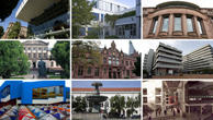 Top 9 - Elite-Universitäten in Deutschland (Montage: DW)
