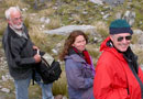 Members of the Otago Conservation Board enjoy the interpretative walk at Mount Alta, near Queesnstown. Image: Rachel Barton. 