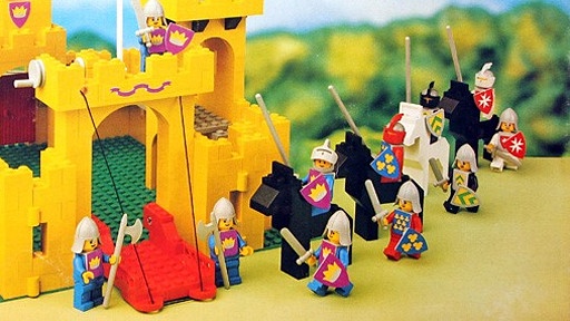 Ritterburg und Ritter von Lego früher | Bild: Lego