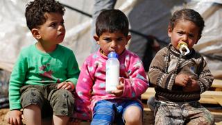 Flüchtlingskinder aus Syrien 