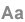 Schrift vergrößern (2 Pixel)