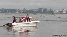 Kongo Boot auf Kongofluss