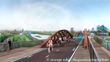 Collage of the Ruhrschnellweg RS1 (Picture: orange edge/Regionlaverband Ruhr)