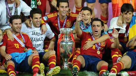 UEFA EURO 2012 Spanien Italien Juli 2012