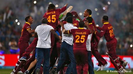 Indien Cricket Finale Herren England gegen West Indies ICC World Twenty20