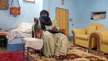 Sultan von Agadez, Omar Ibrahim Omar, in seinem Palast (Foto: Scholz/Kriesch)